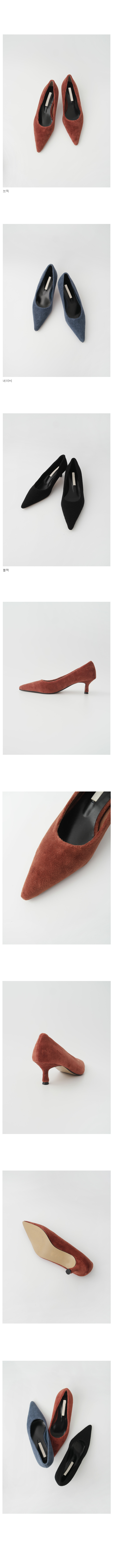 terry stiletto heels (3colors) 상세 이미지 3