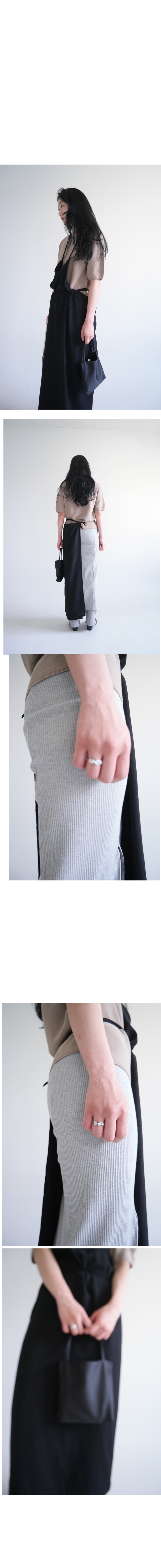 ribbed with wrinkle leggings (3colors) 상세 이미지 11